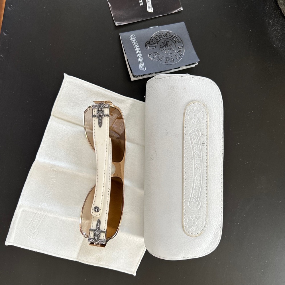 Chrome Hearts Sunglasses with Real Diamonds and Rubys